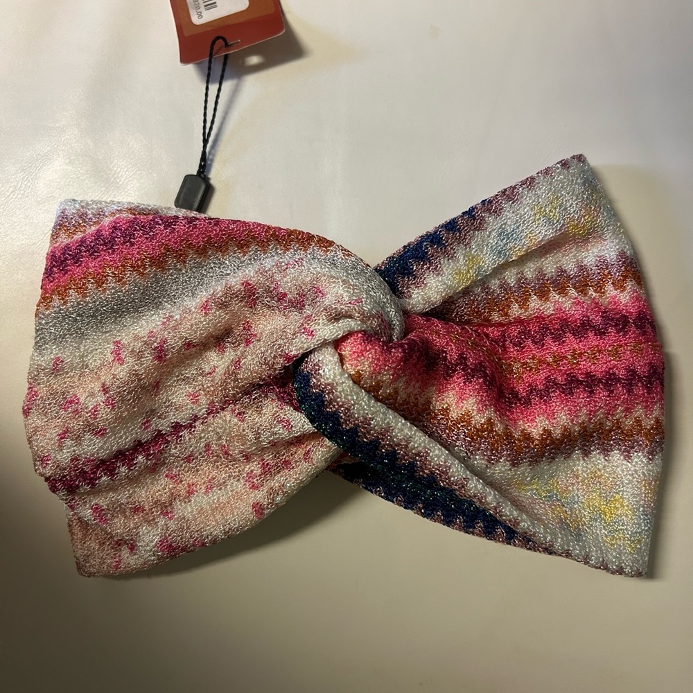 BRAND NEW Missoni Colorful Knit Headband